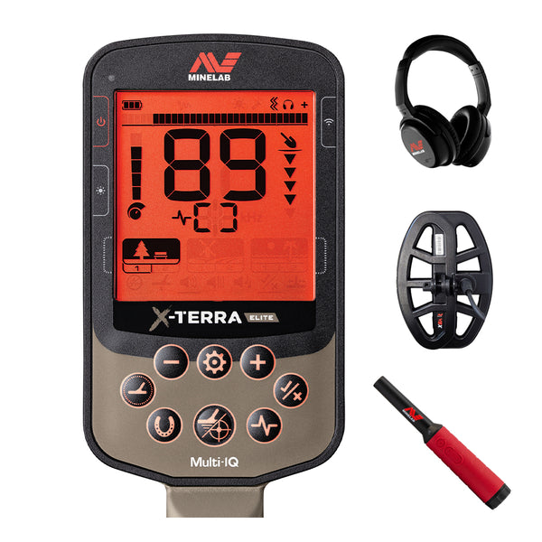 Minelab X-Terra Elite Expedition Pack + Free Pro-Find 40